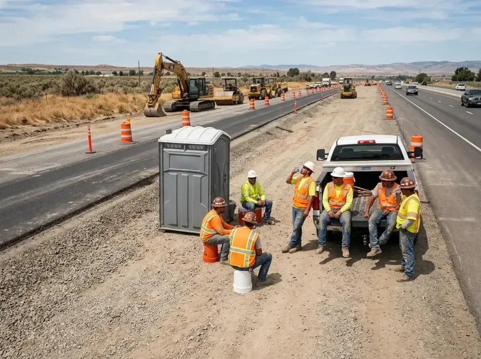 highway-road-construction-crew-007 — frequently asked questions, Porta Potty and Restroom Rentals in Waverly, VA